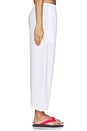 view 3 of 6 Yoko Lace Crop Pant in White