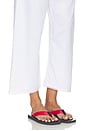 view 6 of 6 Yoko Lace Crop Pant in White