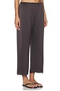 view 2 of 6 Barb Lace Crop Pant in Chocolate
