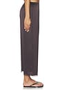 view 3 of 6 Barb Lace Crop Pant in Chocolate