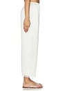 view 3 of 6 Barb Lace Crop Pant in Creme