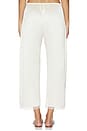 view 4 of 6 Barb Lace Crop Pant in Creme
