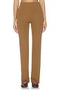 view 1 of 6 Lauren Straight Leg Pant in Tortoise