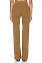 view 5 of 6 Lauren Straight Leg Pant in Tortoise