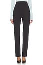 view 1 of 6 Rio High Waist Straight Pant in Chocolate