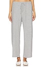 view 1 of 6 Lauren Crop Pant in Grey Melange