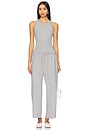 view 5 of 6 Lauren Crop Pant in Grey Melange