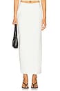 view 1 of 6 Rio Side Slit Skirt in Natural