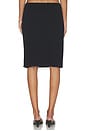 view 4 of 6 Pointelle Skirt in Black