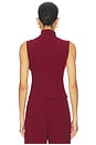 view 3 of 4 Lauren Sleeveless Turtleneck in Pinot