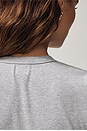 view 5 of 7 Kelly Slim Fit Tee in Heather Grey