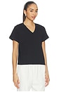 view 2 of 4 T-SHIRT V MARGO in Black