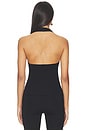 view 3 of 4 Lauren Halter Top in Black