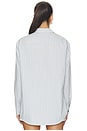 view 3 of 5 Yoshi Stripe Classic Button Down in Sterling Stripe