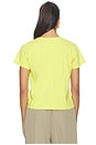 view 3 of 4 The Margo Tee in Chartreuse