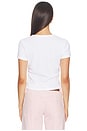 view 3 of 4 Nando Baby Tee in White