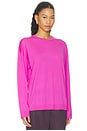 view 2 of 4 James Oversized Crewneck in Azalea