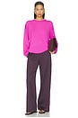 view 4 of 4 James Oversized Crewneck in Azalea