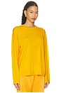 view 2 of 4 James Oversized Crewneck in Marigold