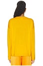 view 3 of 4 James Oversized Crewneck in Marigold