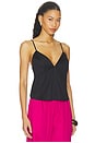 view 2 of 4 Yoko Triangle Tank in Black
