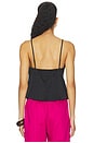 view 3 of 4 Yoko Triangle Tank in Black