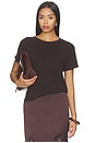 view 1 of 4 Laura Margo Tee in Chocolate