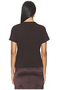 view 3 of 4 Laura Margo Tee in Chocolate