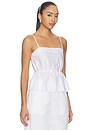 view 2 of 4 Yoko Lace Tank Top in White