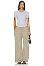 view 4 of 5 CAMISETA AJUSTADA DE PUNTO POINTELLE SLIM FIT TEE in Light Grey Melange