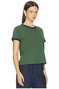view 2 of 4 Margo Ringer Tee in Juniper & Midnight
