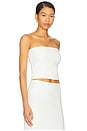 view 2 of 4 Rio Bandeau Top in Natural