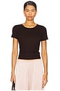 view 1 of 4 Rozzi Classic Tee in Chocolate