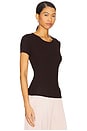 view 2 of 4 Rozzi Classic Tee in Chocolate