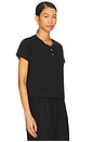 view 2 of 4 Margo Henley Top in Black
