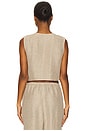 view 3 of 5 Stella Crewneck Vest Top in Dune