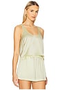 view 2 of 4 Barb Scoop Tank Top in Citrine
