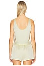 view 3 of 4 Barb Scoop Tank Top in Citrine