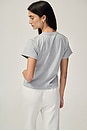 view 4 of 7 The Margo Tee in Heather Grey