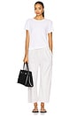 view 4 of 4 Laura Margo Tee in White