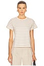 view 1 of 4 Margo Stripe Tee in Natural & Midnight Stripe