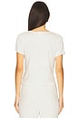 view 3 of 4 Lauren Margo Tee in Cloud