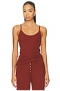 view 1 of 4 Pointelle Classic Tank Top in Cinnamon