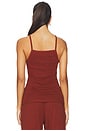 view 3 of 4 Pointelle Classic Tank Top in Cinnamon