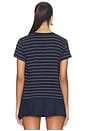 view 3 of 5 The Margo Stripe in Midnight & Natural Stripe