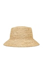 view 1 of 2 Little L Kids Isadora Mini Bucket Hat in Natural