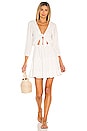 view 1 of 4 Stay Golden Dress in White