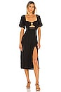 view 1 of 3 VESTIDO SIENNA in Black