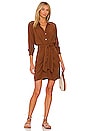 view 1 of 3 Aura Mini Dress in Coffee