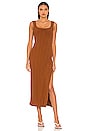 view 2 of 4 Celine Midi Dress in Coffee
